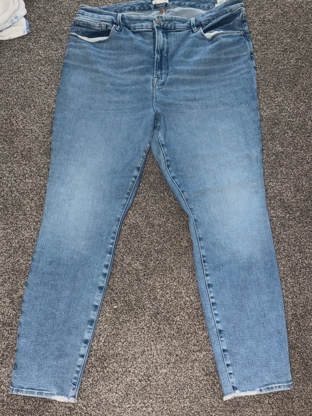 Good American Good Legs Light Blue Skinny Jeans